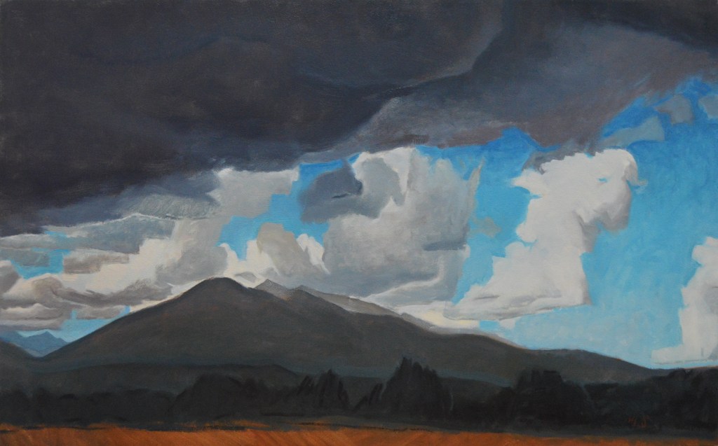 "Arizona Storm" painting by Mark Sward